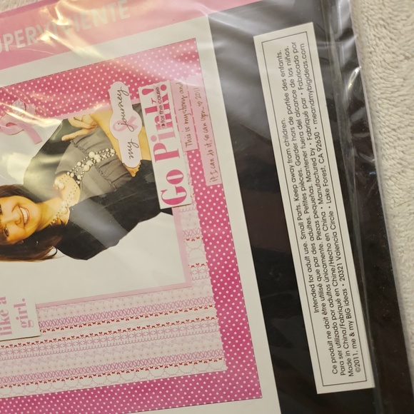 Mambikit breast cancer survivor pink scrapbook kit NEW - Picture 7 of 8